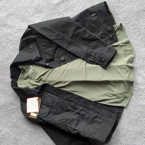 5.11 Tactical Black Penelope Jacket In Black And Green Tank Top Bundle size S